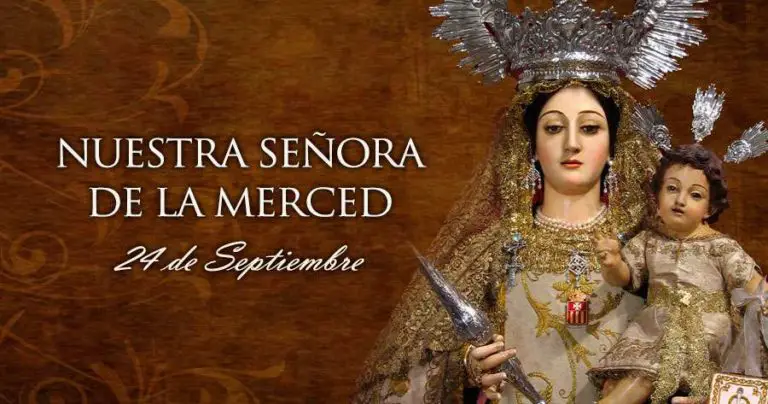 Virgen de las Mercedes patrona de los reclusos