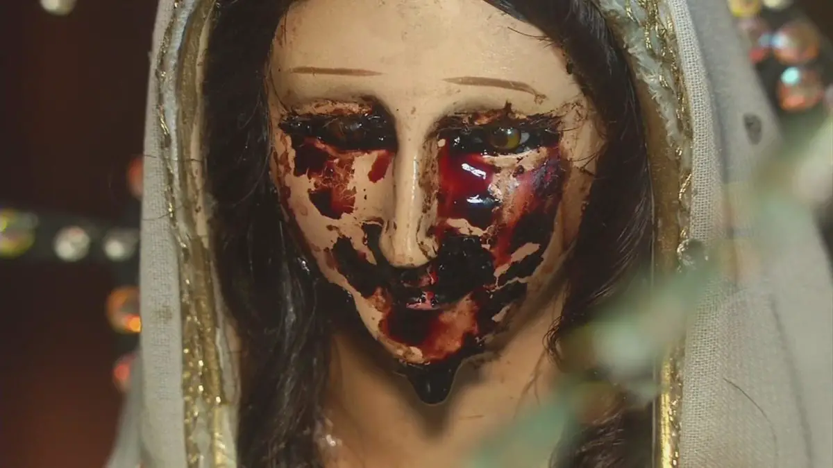 virgen que llora sangre