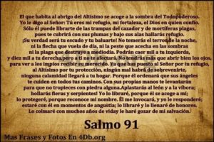 Salmo 91 De La Biblia Oracion De La Noche Para Estar Cubiertos Del Mal