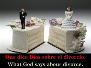 que dice la biblia sobre el divorcio