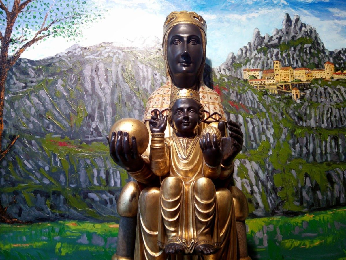 la Virgen de Montserrat o la morenata