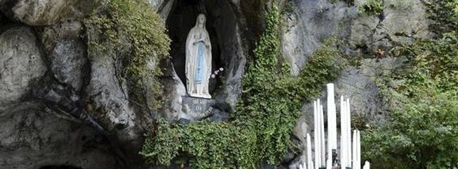 virgen de Lourdes: santuarios 