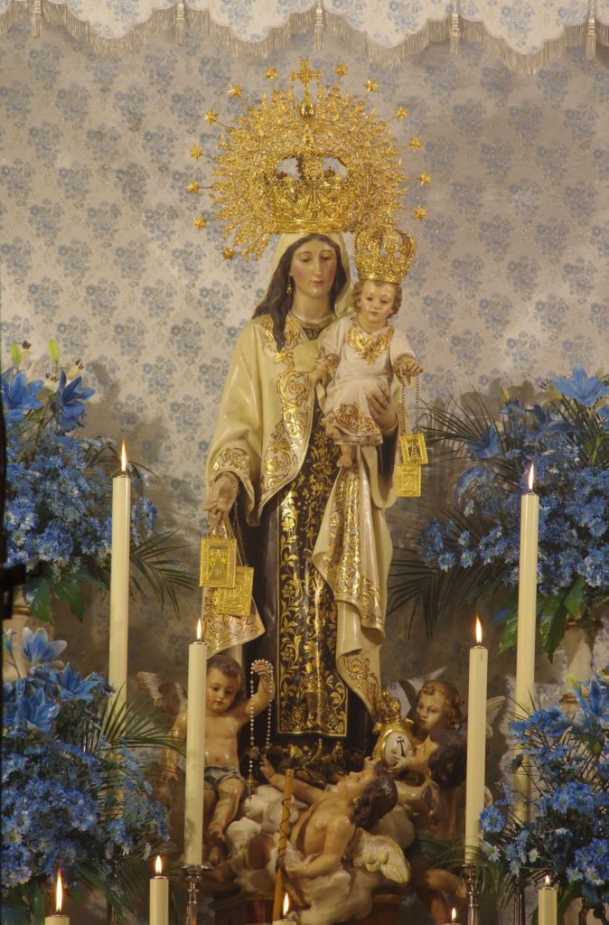 novena a la virgen del Carmen