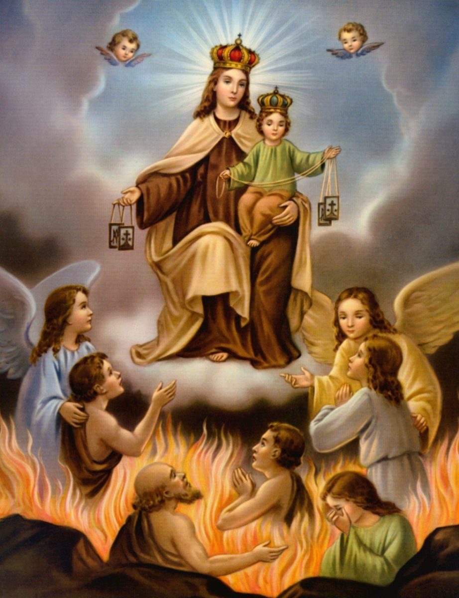 virgen del Carmen en varios paises