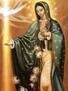 Lo que significa Soñar con la virgen de Guadalupe