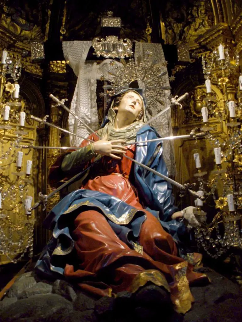 Oración a la Virgen de los Dolores 