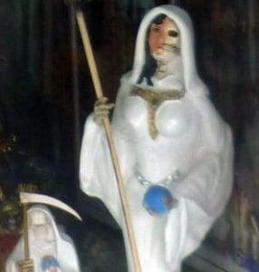 Santa muerte blanca