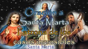 oración a la Virgen de Santa Marta