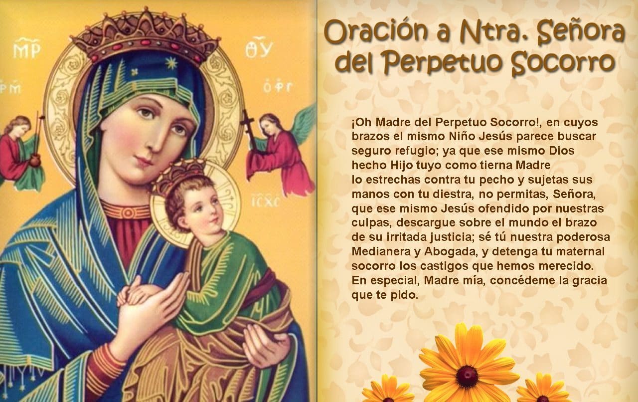 Historia De La Virgen Del Perpetuo Socorro Para Niños