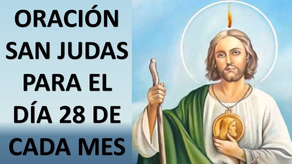  oración a San Judas Tadeo,