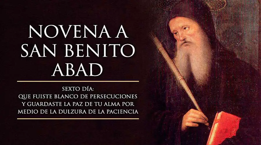 Oración a San Benito Abad 