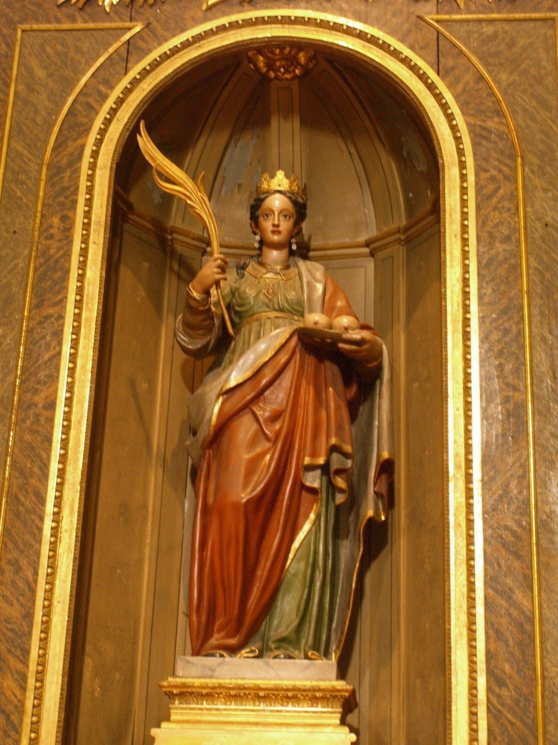 Santa Agueda historia, oración, novena, y más conoce todo sobre ella