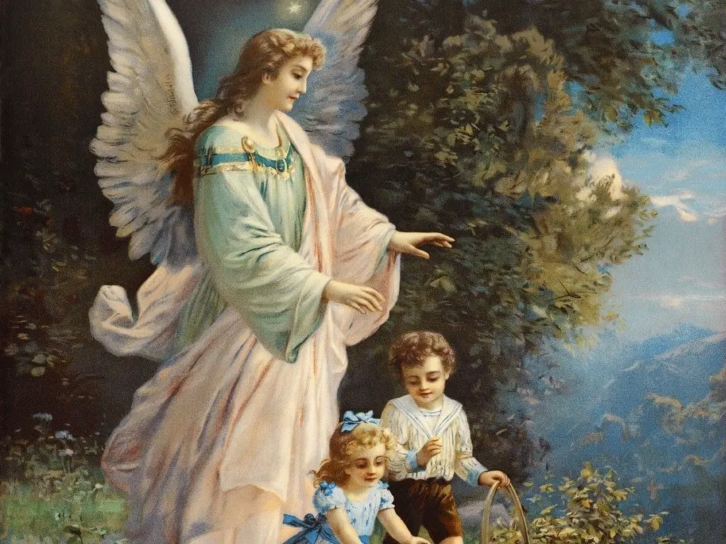 oración al ángel de la guarda para niños