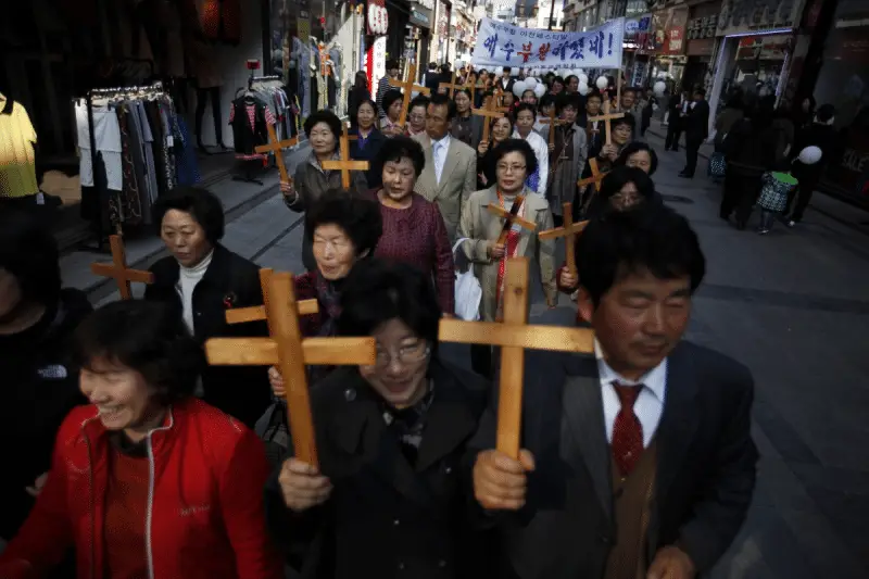 cristianismo en corea del norte