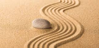 zen arena y piedra