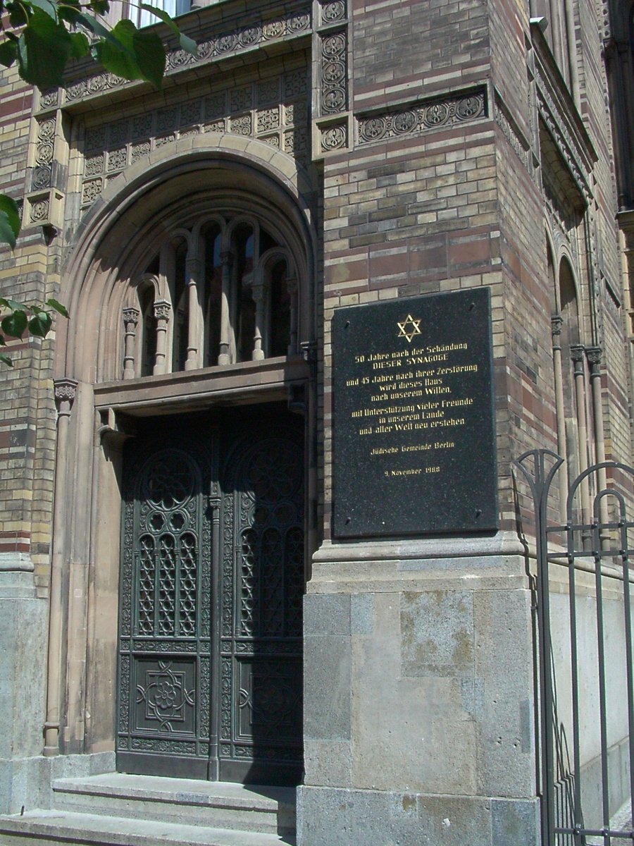 NUEVA SINAGOGA DE BERLIN 