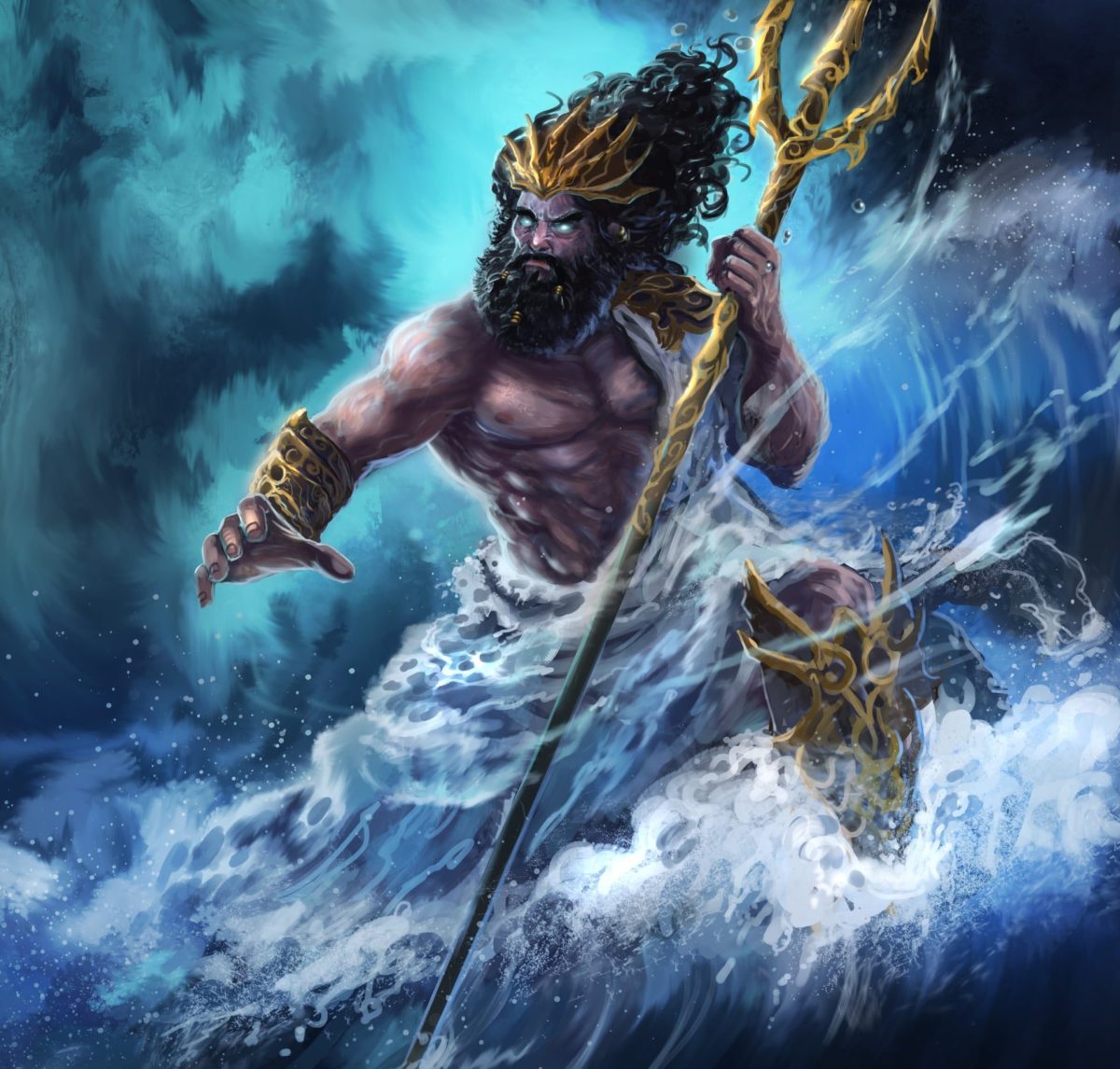 Dios Poseidón 